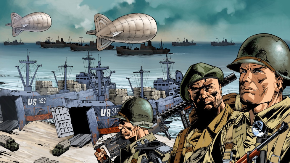 Reinforcements received: D-Day