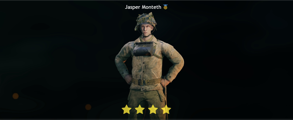 Под ваше командование прибудет Jasper Monteth — инженер США IV ранга. Уничтожьте 60 противников из огнемёта, чтобы получить героя.