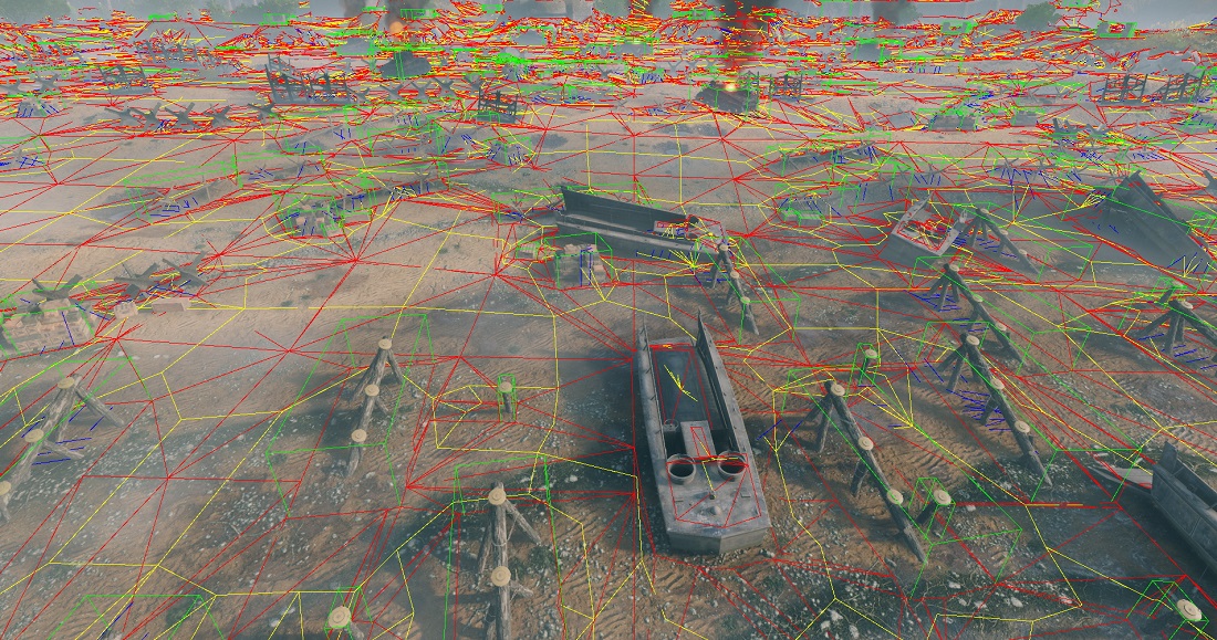 По такой сетке ваши бойцы ориентируются на местности в миссиях